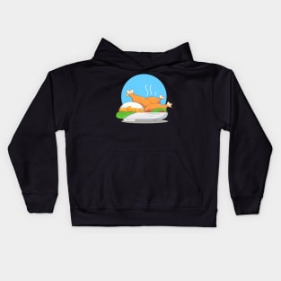 Roasted Chicken Kids Hoodie